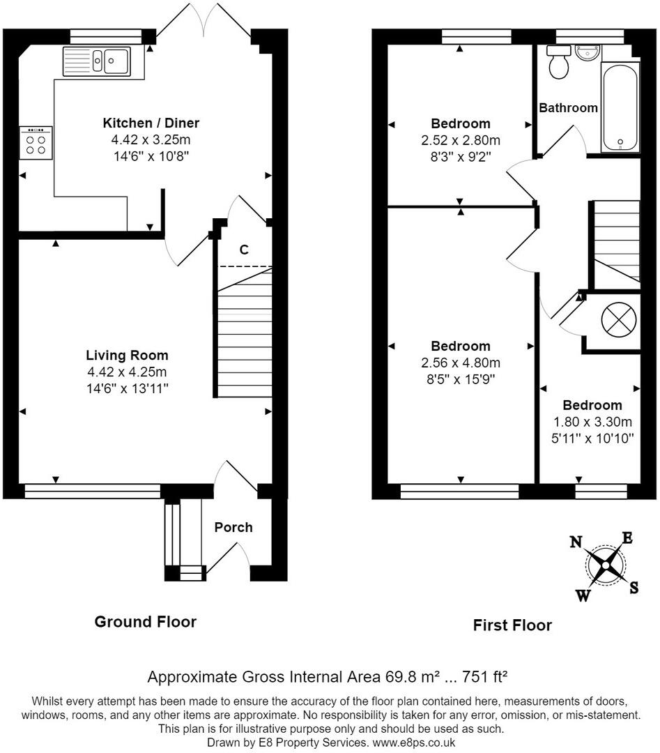 Wallbridge Close, Aylesbury, Buckinghamshire floorplan