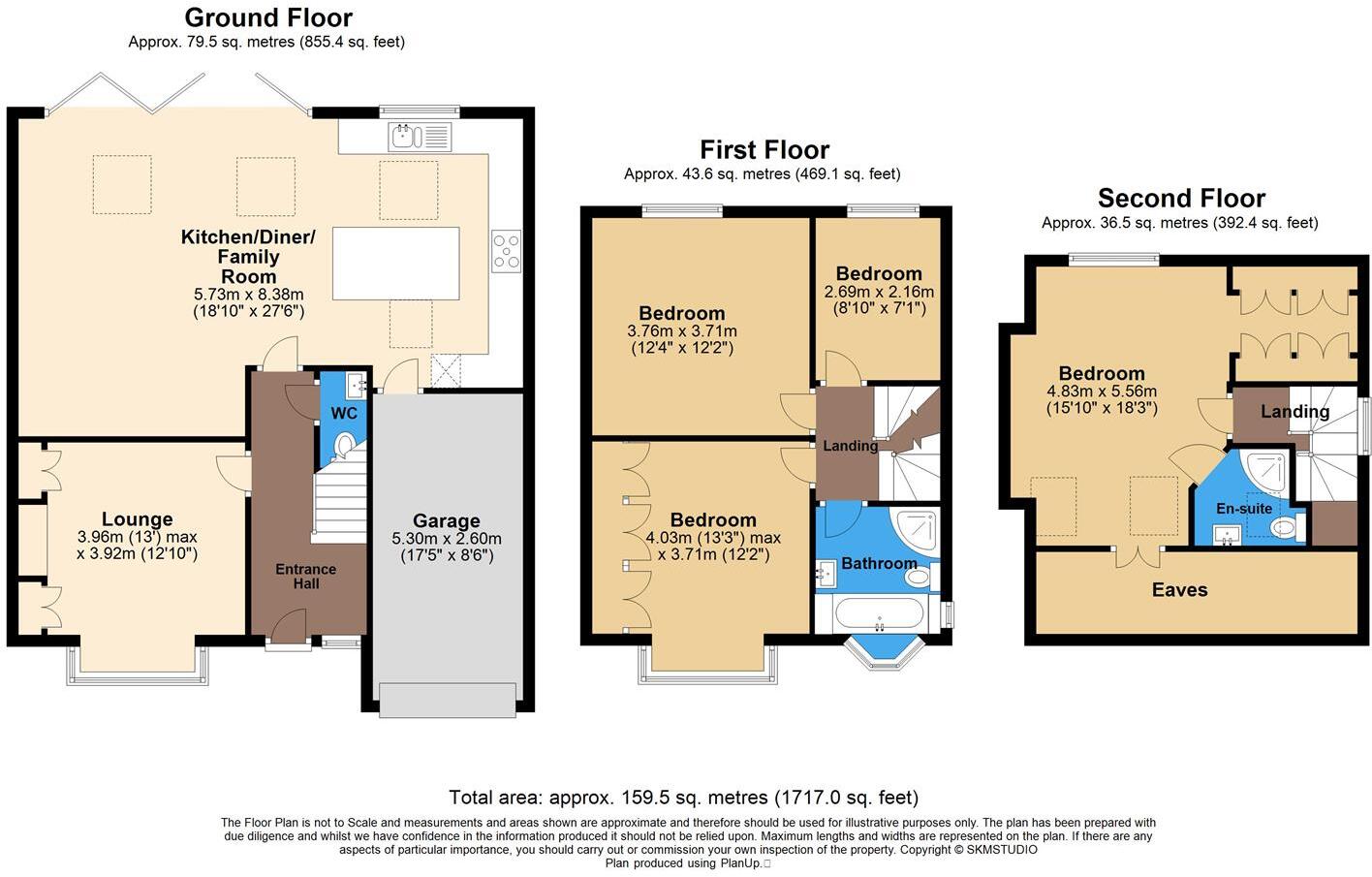 Harpenden Road, St. Albans floorplan