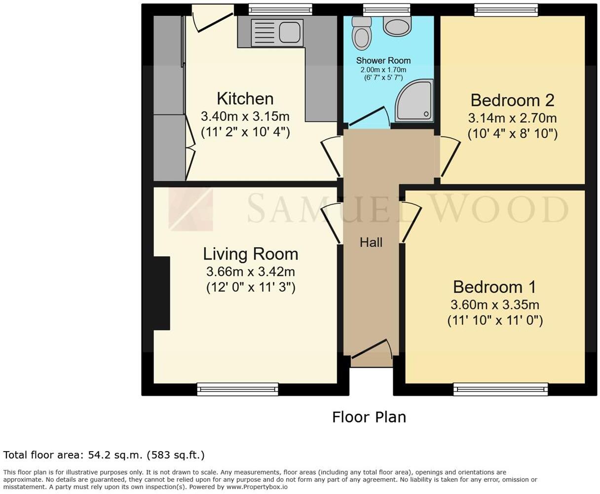 Kennet Bank, Ludlow floorplan
