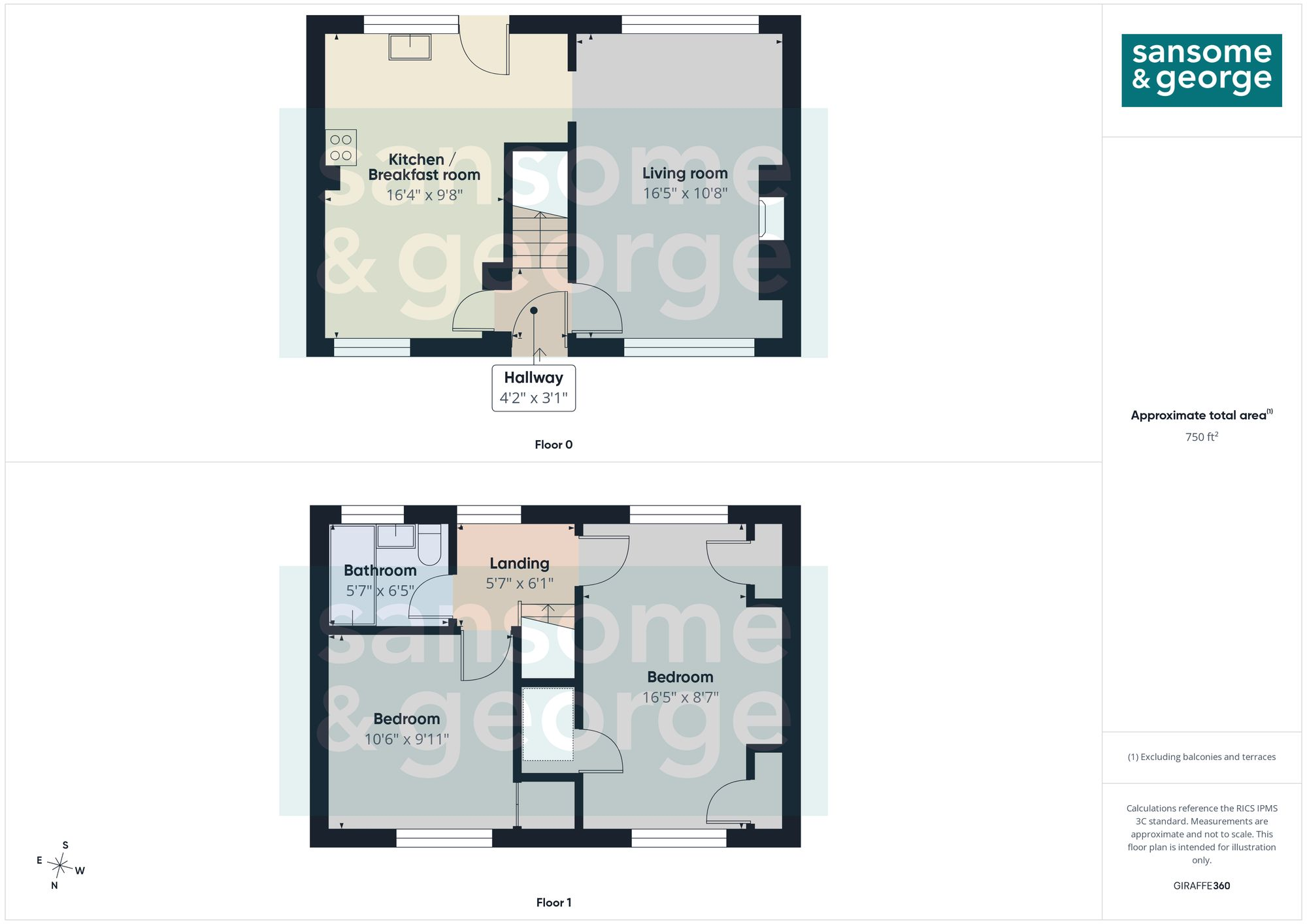 Coopers Lane, Bramley, RG26 floorplan