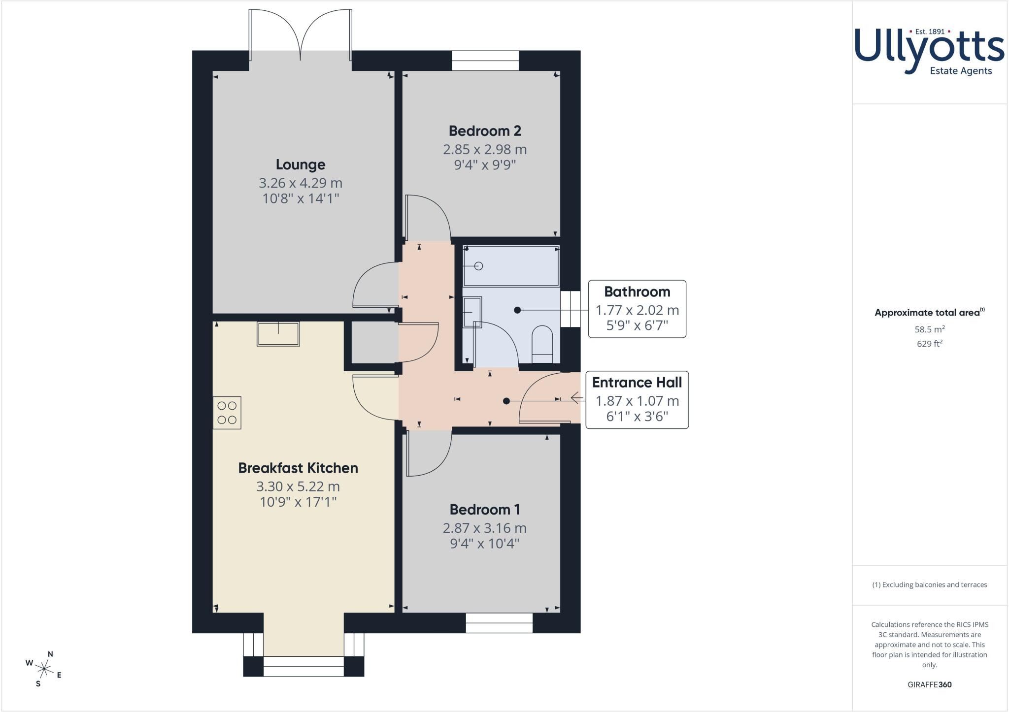 West End Falls, Nafferton floorplan