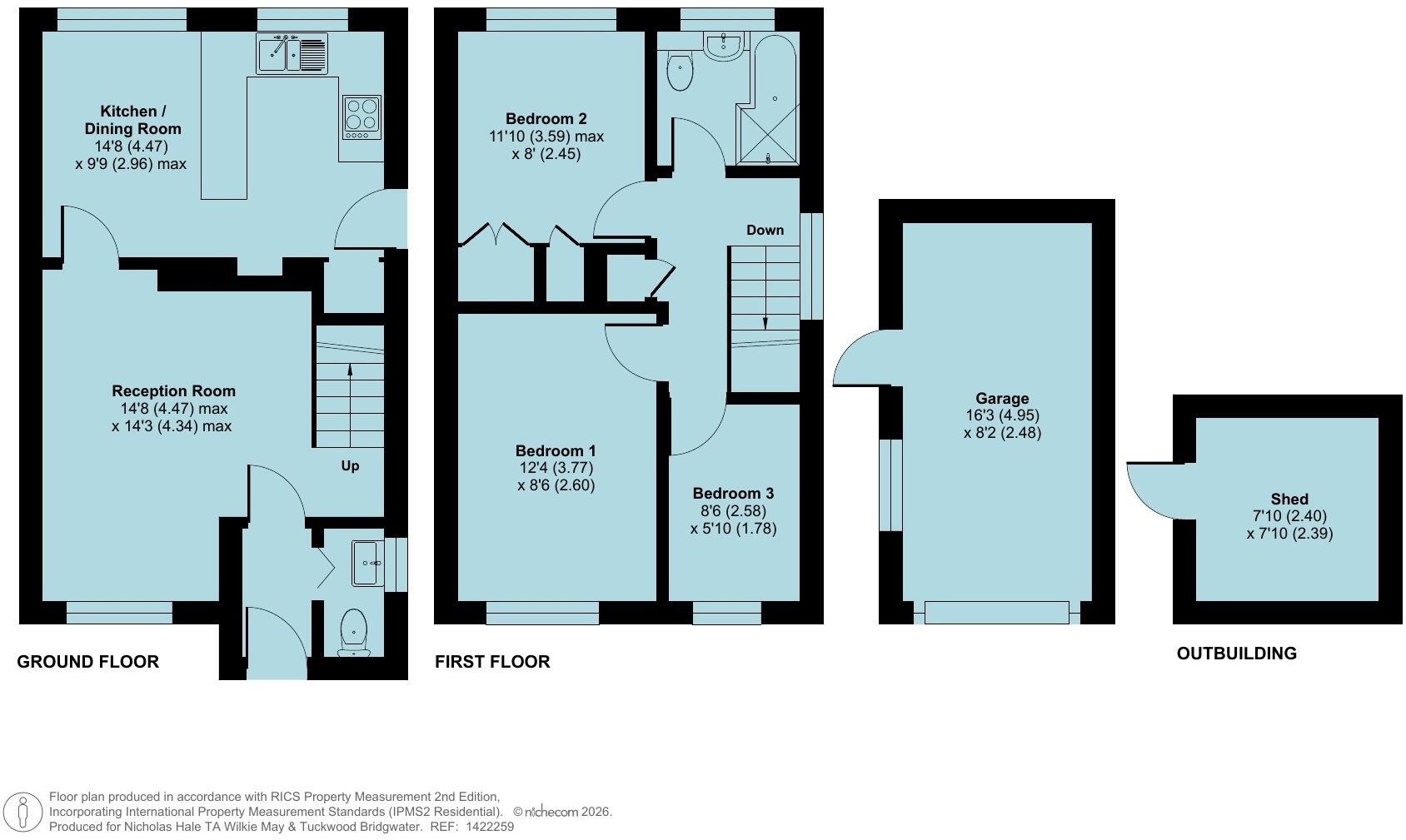 Tulip Tree Road, Bridgwater, Somerset, TA6 floorplan