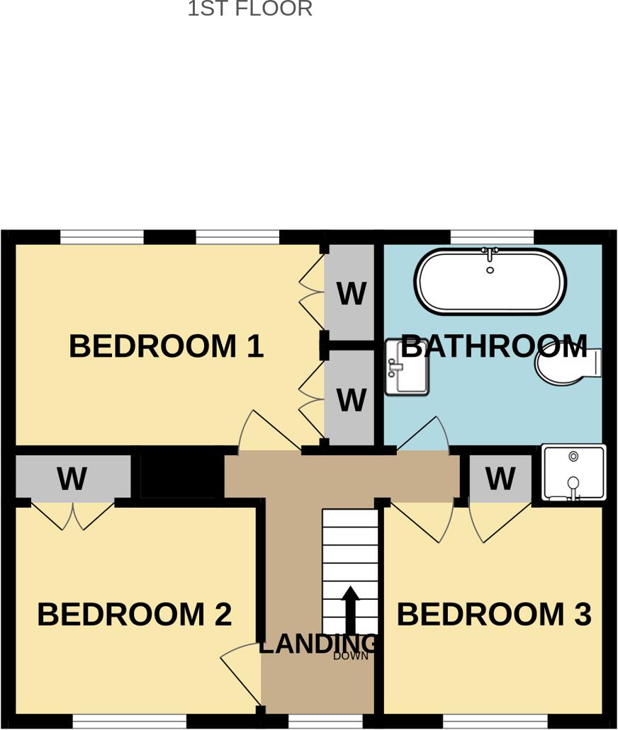 Mortimer Common, Reading floorplan