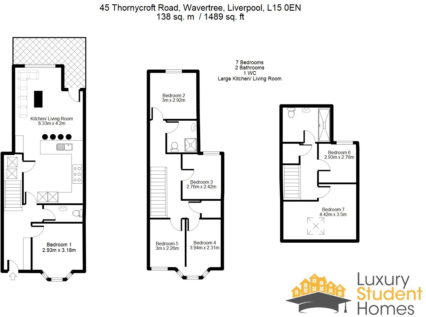 Thornycroft Road, Liverpool floorplan