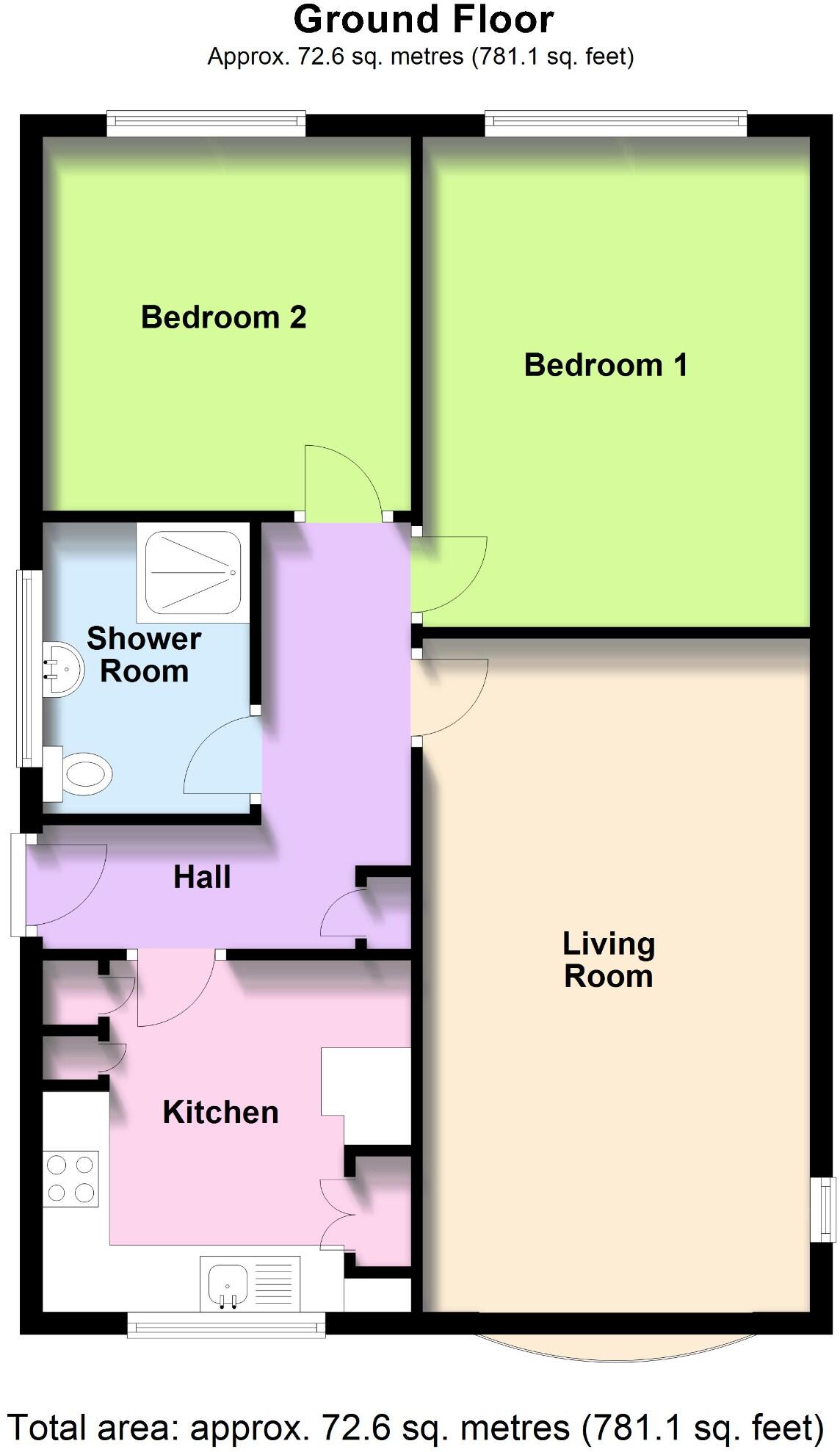 23 Hollingsworth Lane, Epworth, DN9 1EX floorplan