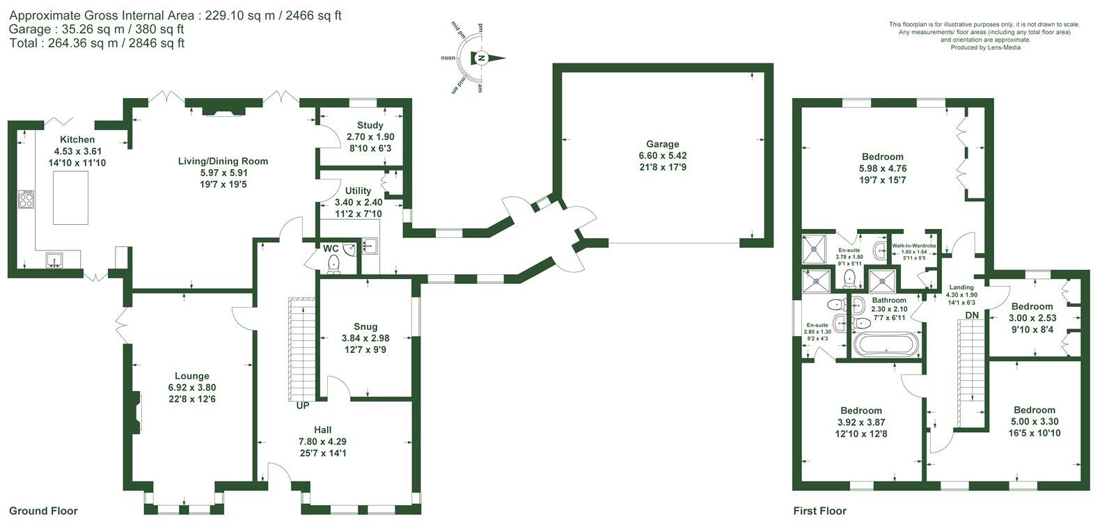 Silk Mill Lane, Goosnargh, Preston, Lancashire floorplan