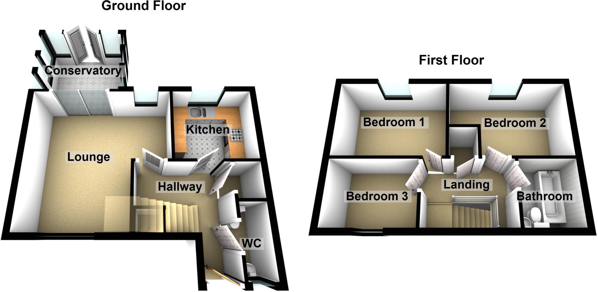 Horseshoe Close, Waltham Abbey floorplan