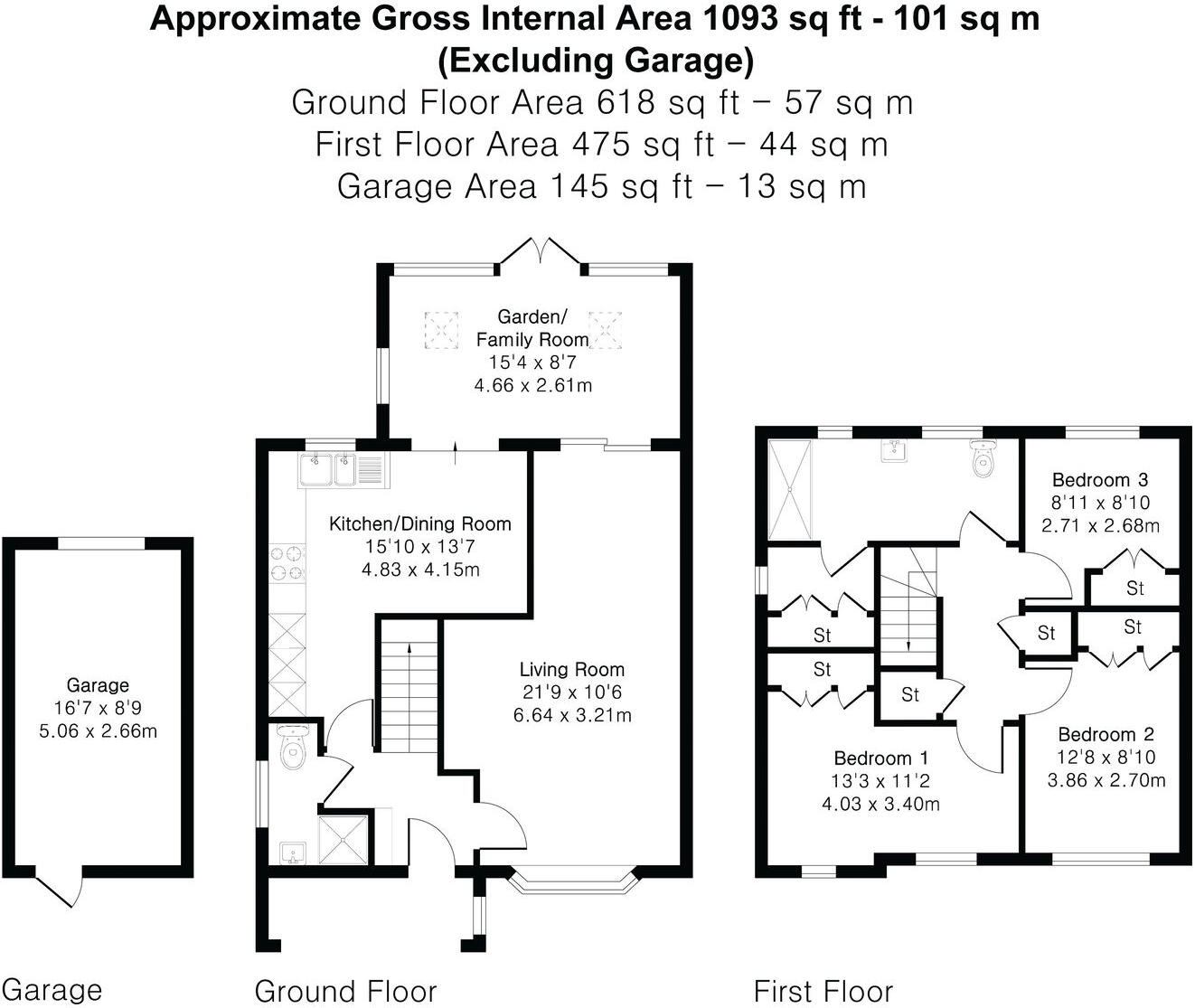 Partridge Way, Merrow Park, GU4 floorplan