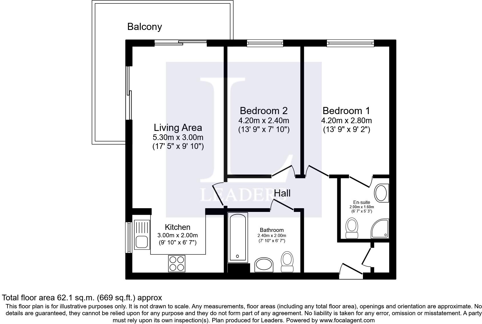 St. Wulstans Court, Bath Road, Worcester, WR5 floorplan