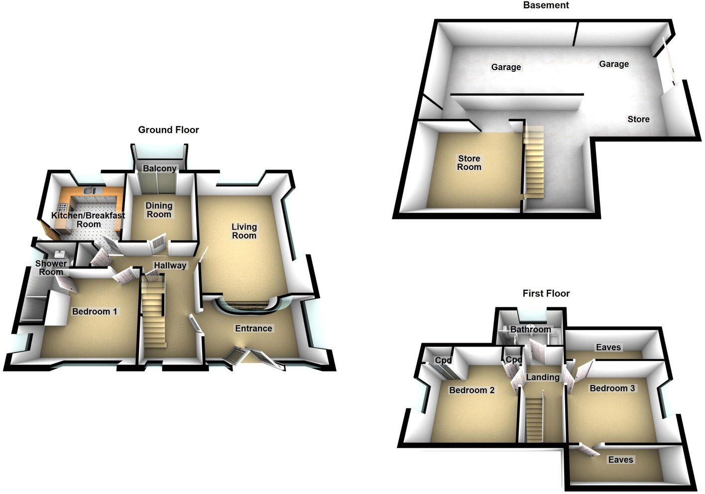 85 Oozewood Road, Royton floorplan