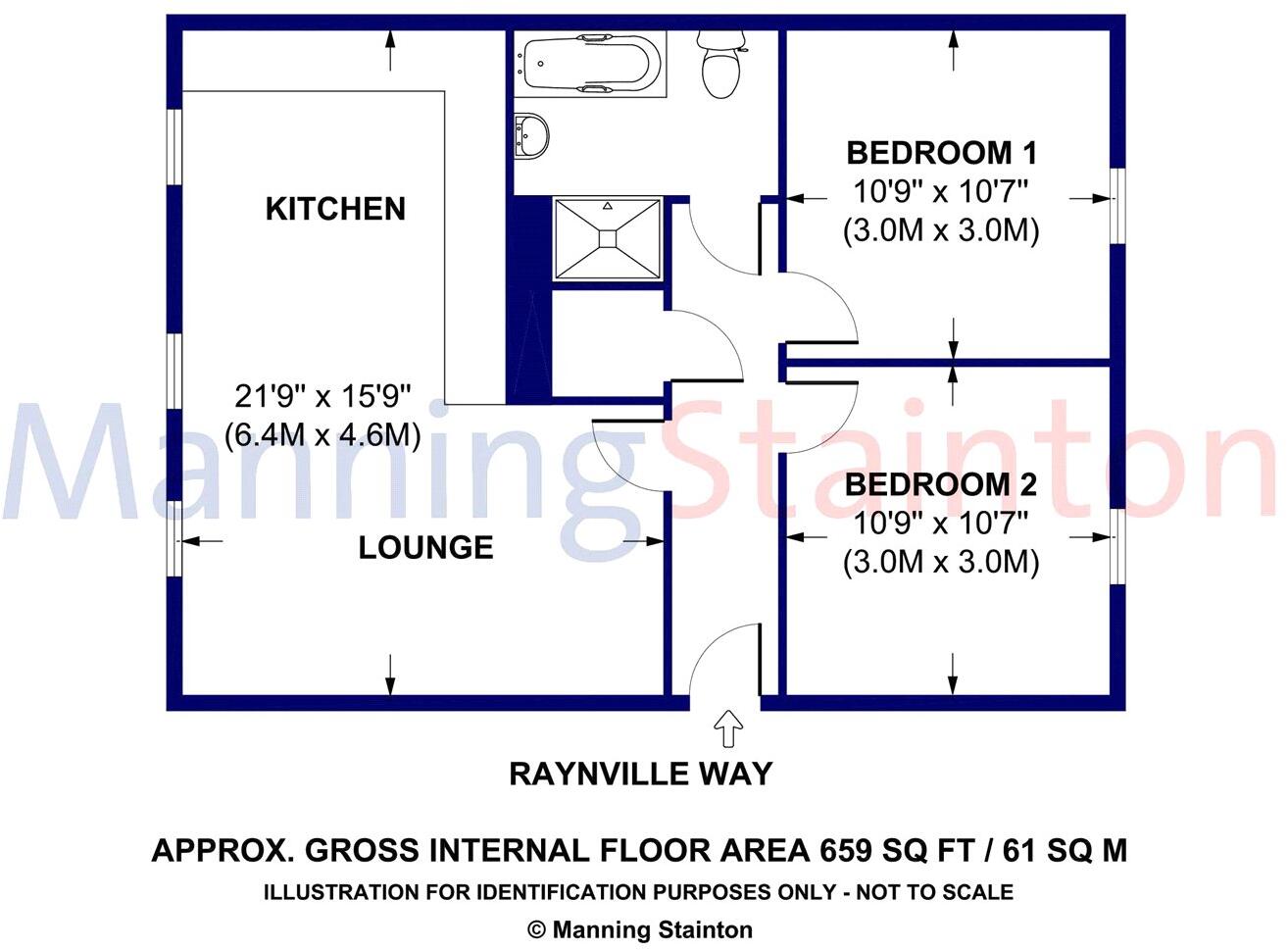 Raynville Way, Armley, Leeds floorplan