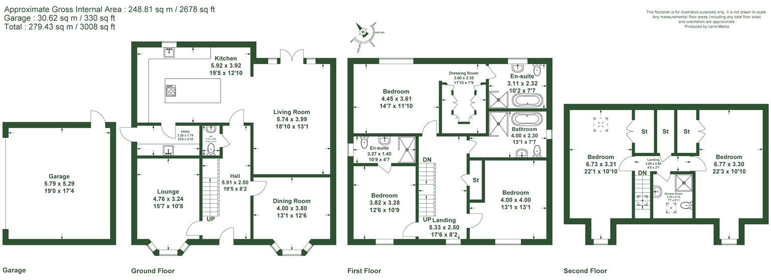 Redwing Drive, Fulwood, Preston, Lancashire floorplan