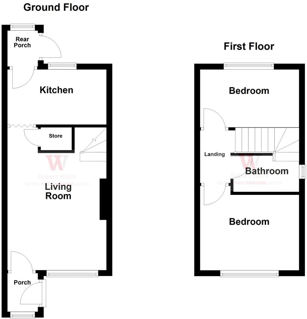 Airedale Road, Bradford, BD3 floorplan