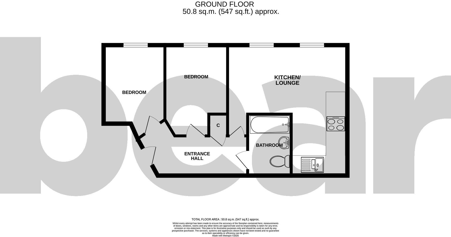 Roche Close, Rochford floorplan