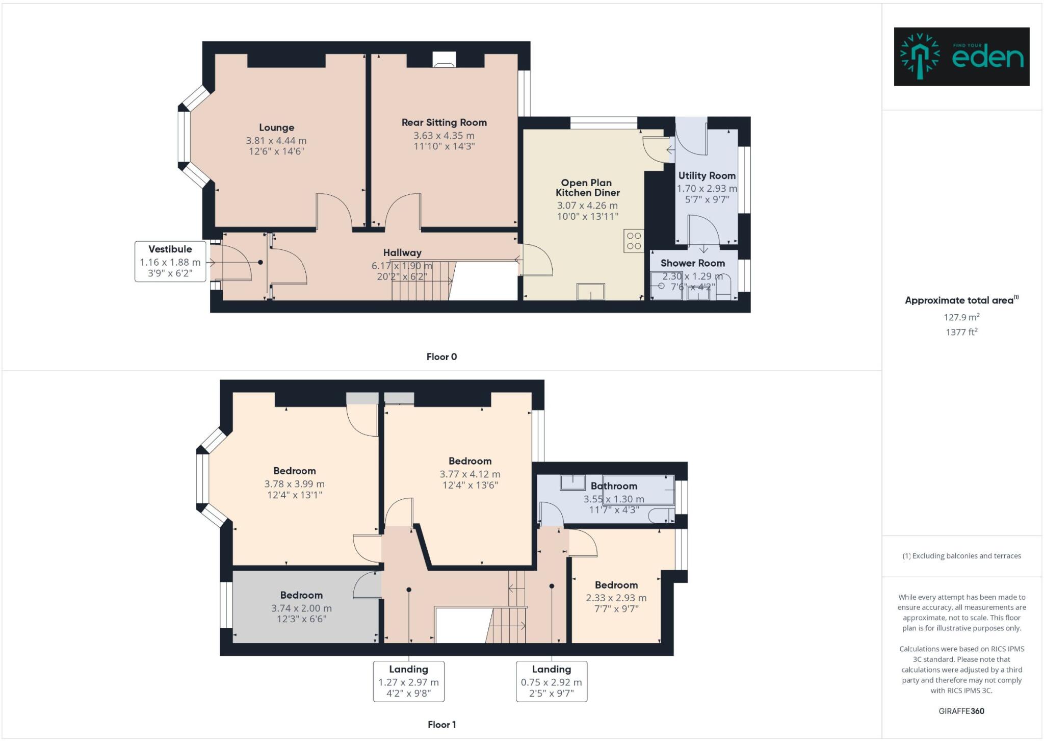Ashbourne Road, Aigburth, Liverpool. floorplan
