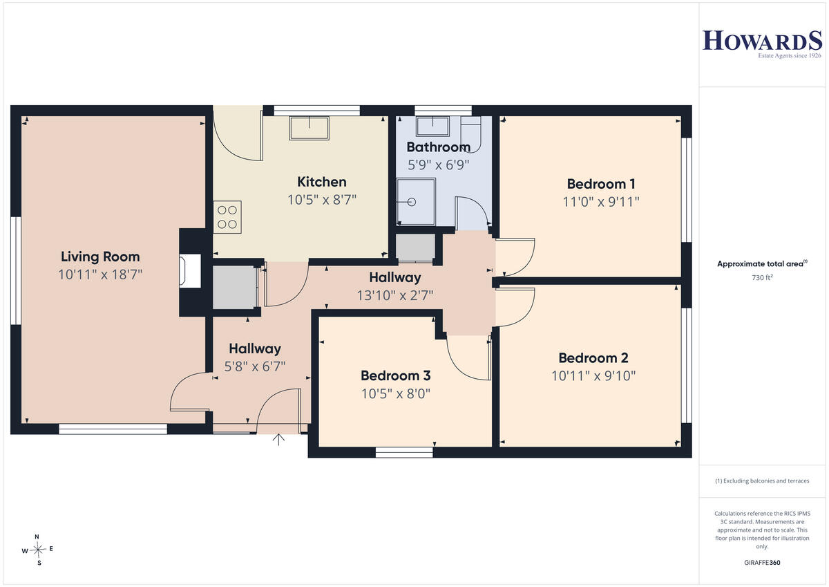 Kilbourn Road, Pakefield floorplan