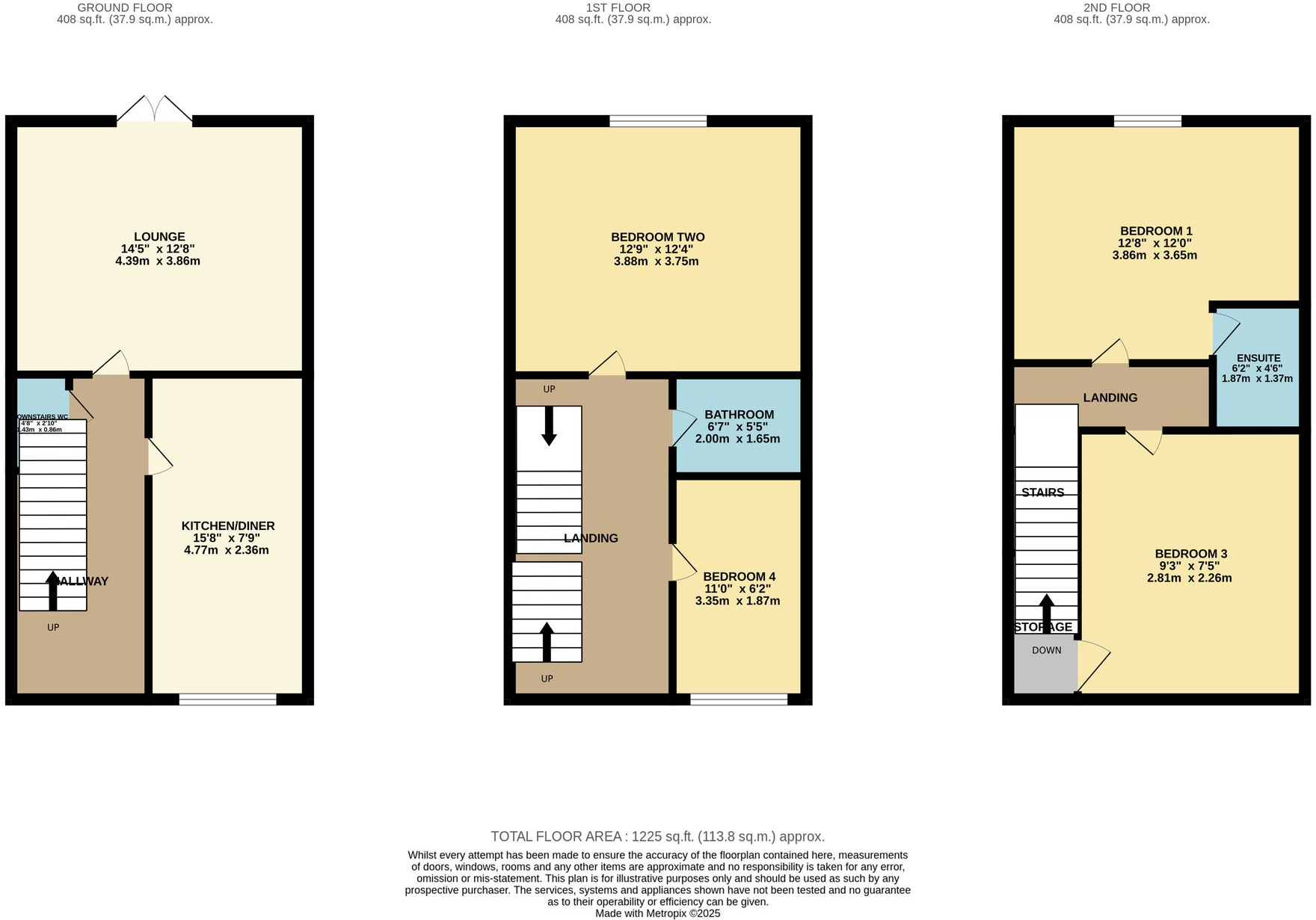 Littlebrooke Close, Tonge Moor, Bolton, BL2 floorplan