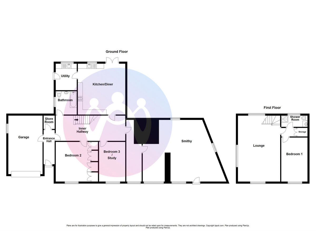 Lon Gwenfro, Llanbedrgoch, Anglesey, LL76 floorplan