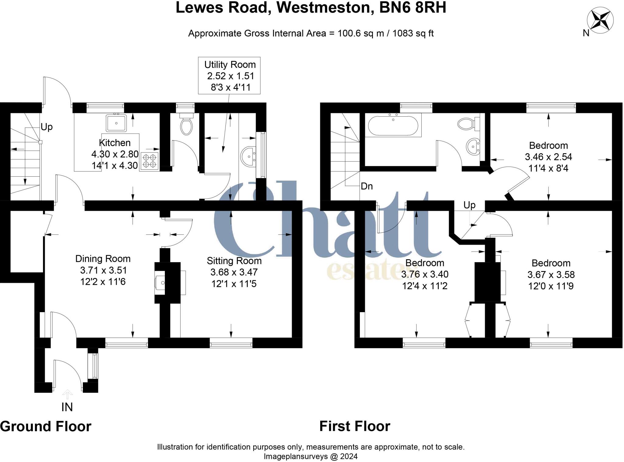 Lewes Road, Westmeston floorplan