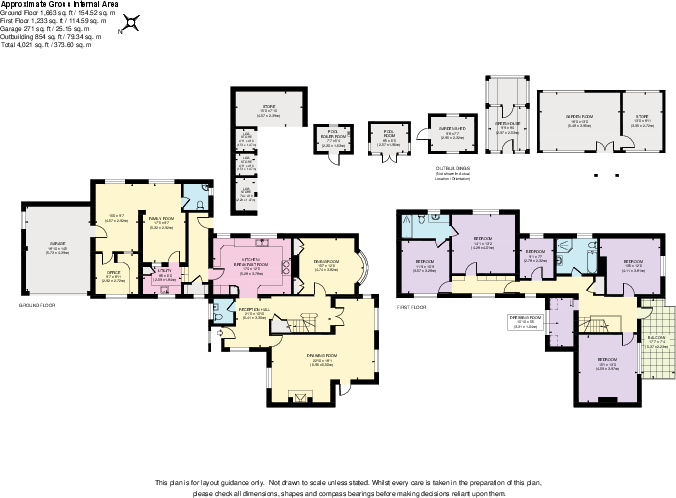 Hale House Lane, Churt, Farnham, Surrey GU10 floorplan