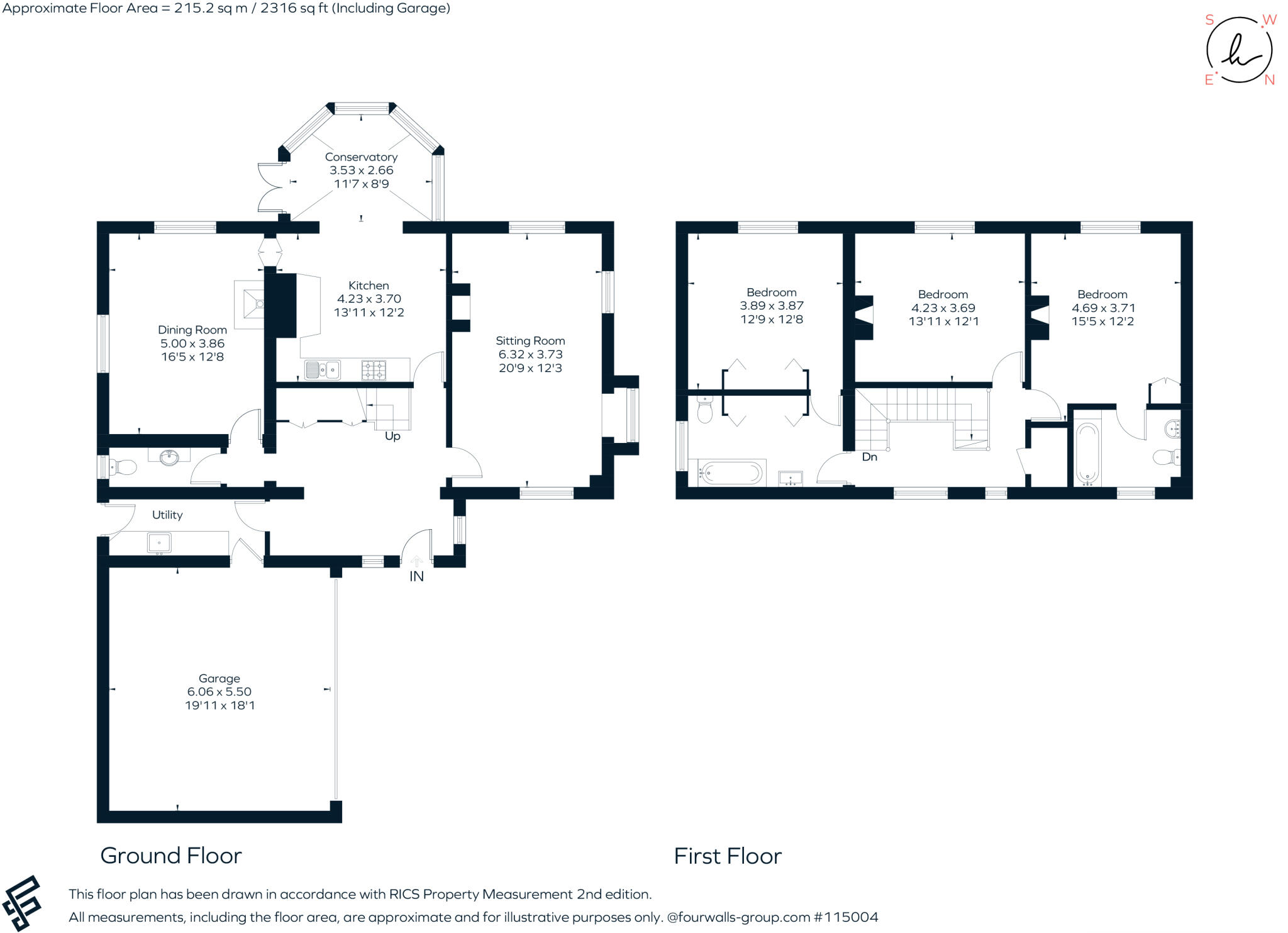 Brackley Road Greatworth OX17 floorplan