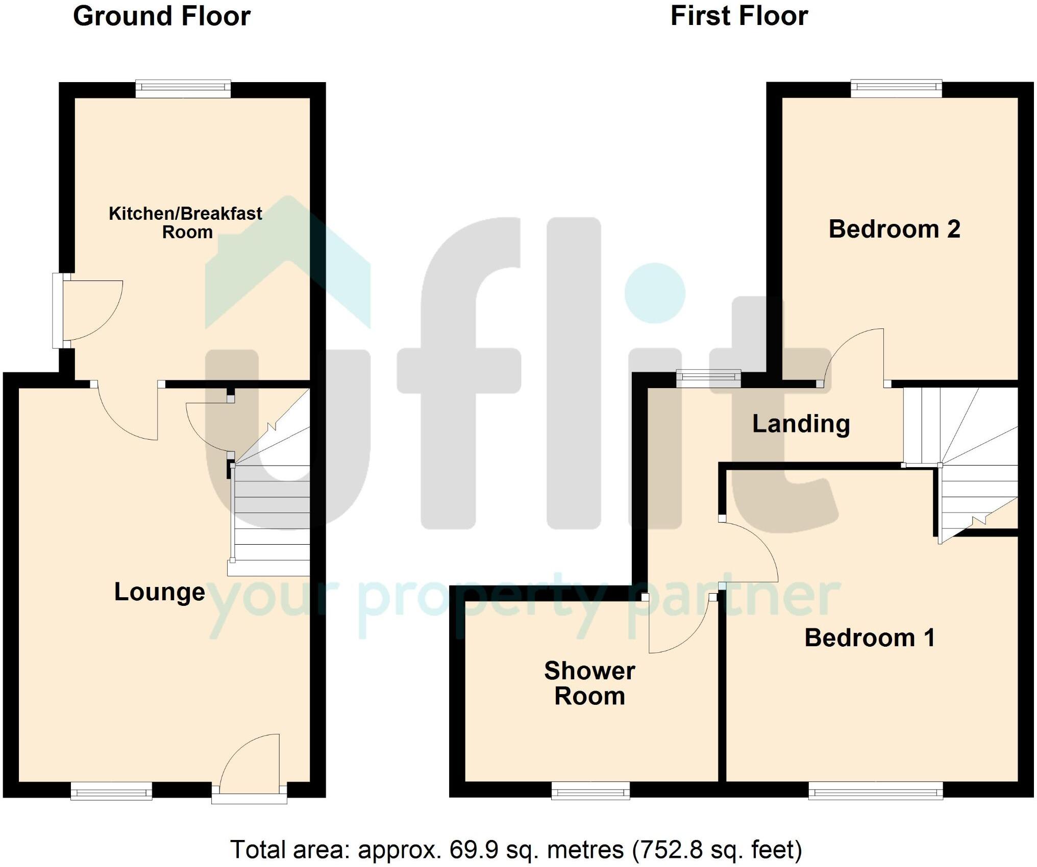a Chapel Street, Greasbrough, Rotherham floorplan