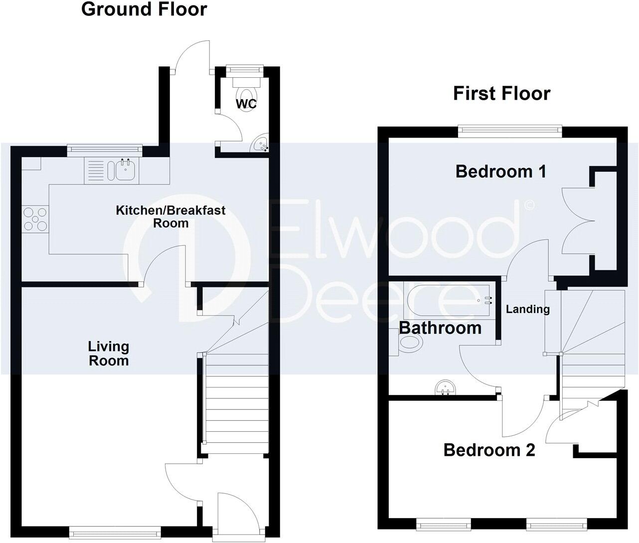 Kingfisher Road, North Cornelly, Bridgend, CF33 floorplan