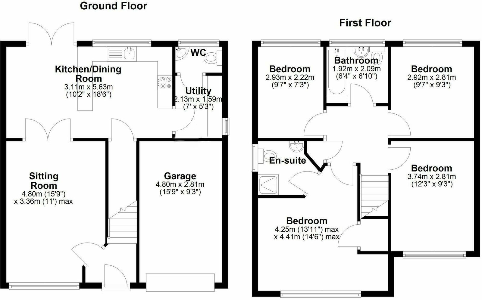 Walmsley Meadow Road, Leigh floorplan