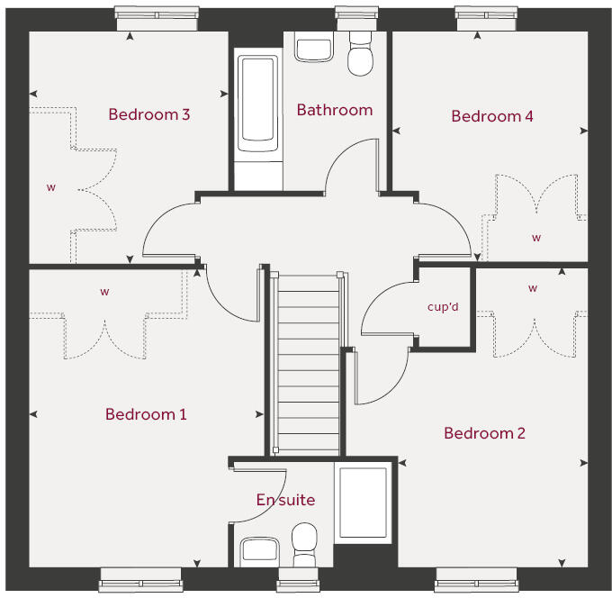 Burdock Street
Corby
NN17 5JJ floorplan