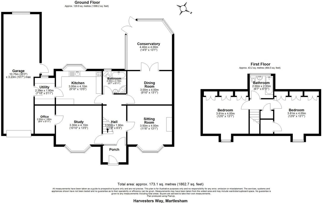 Harvesters Way, Ipswich, Martlesham Heath, IP5 floorplan