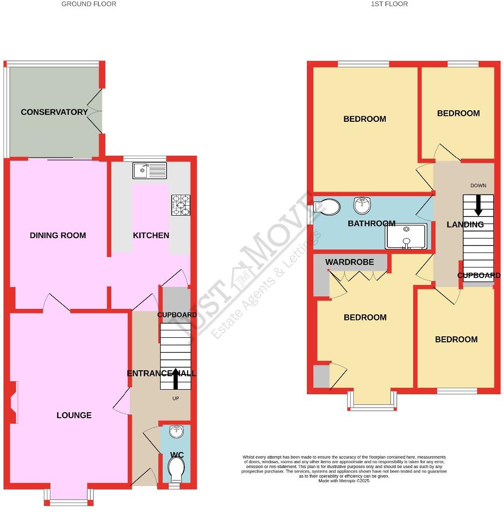 Warrington Drive, Birmingham floorplan