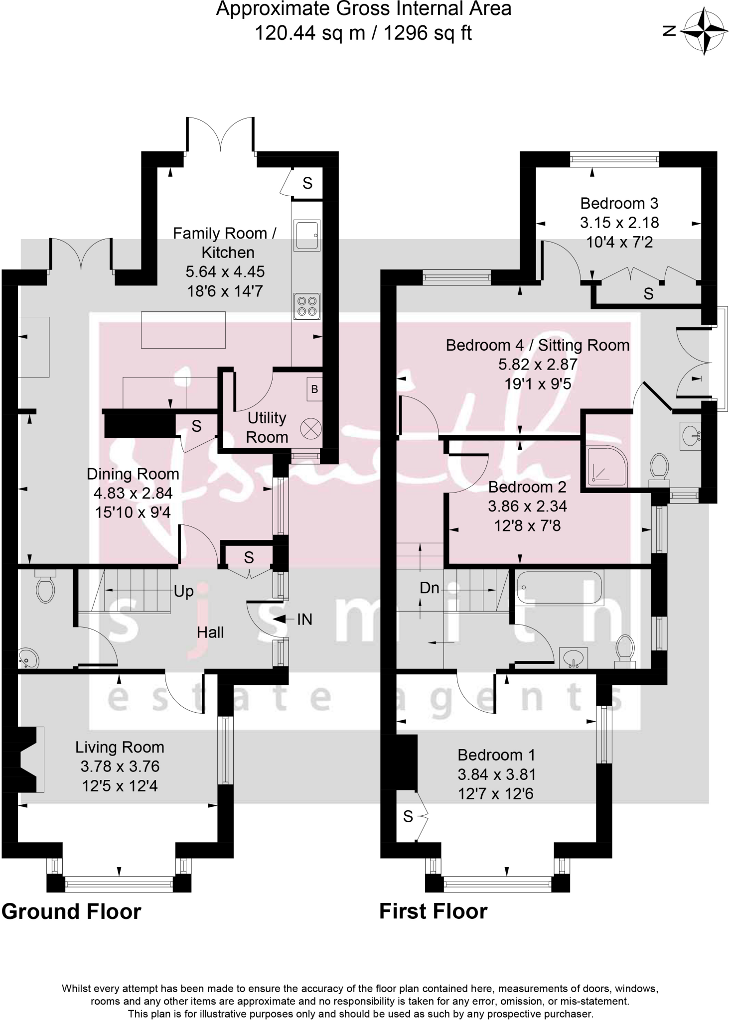 Short Lane, Stanwell TW19 floorplan
