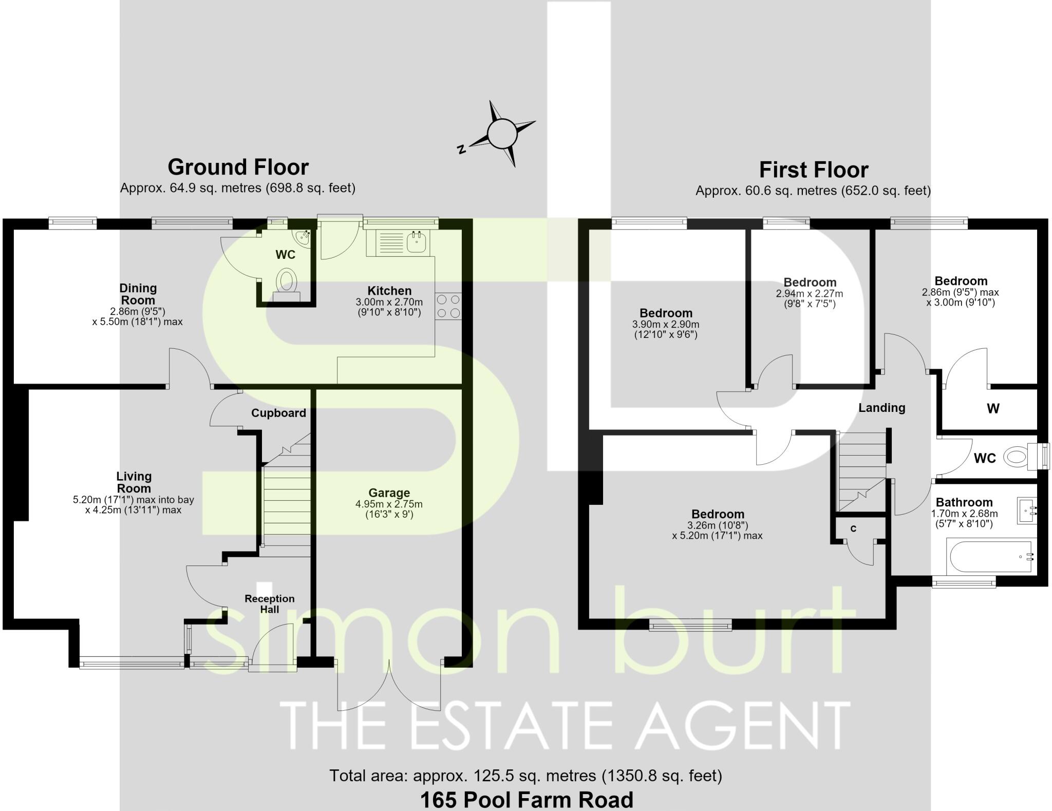 165, Pool Farm Road, Birmingham floorplan