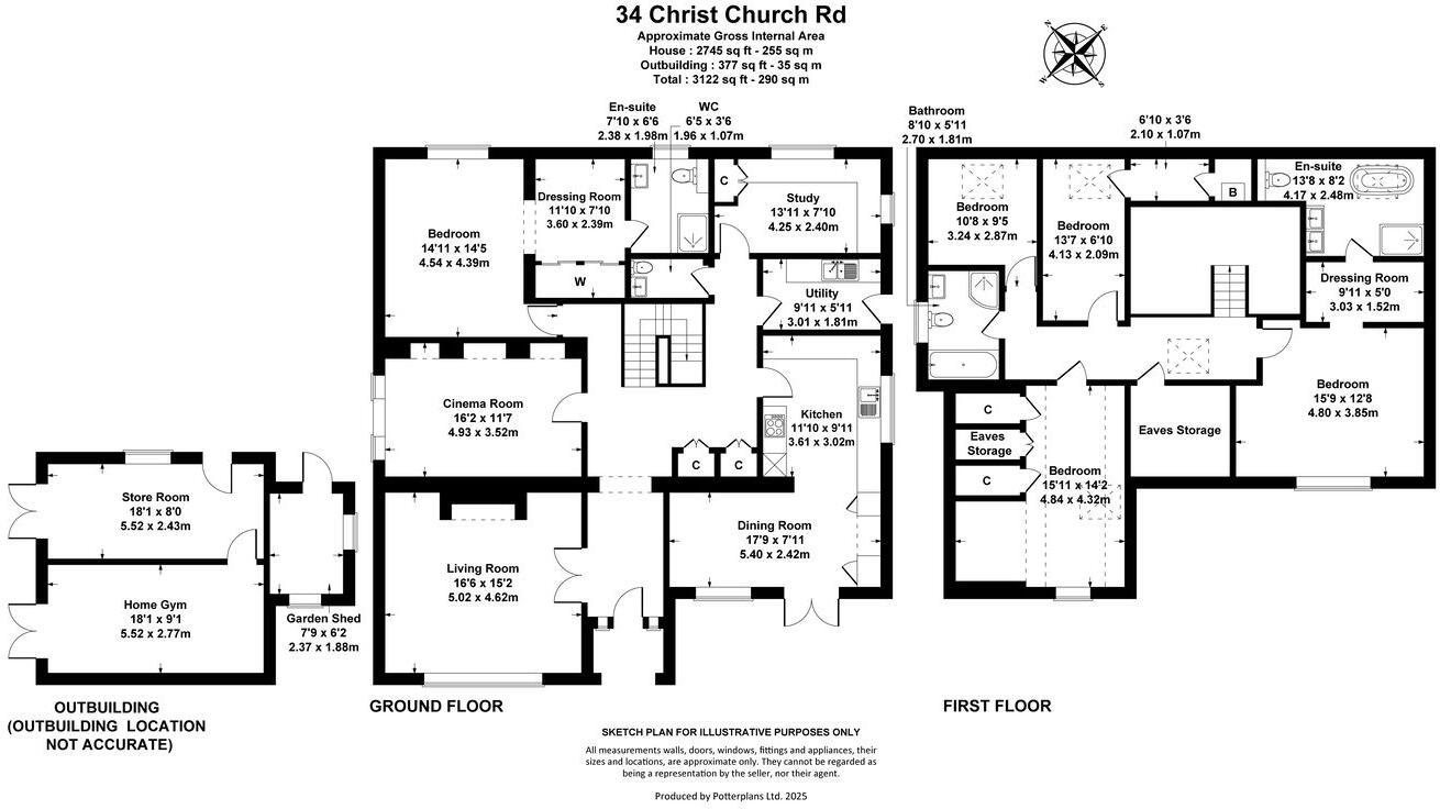 Christchurch Road, Cheltenham, GL50 floorplan