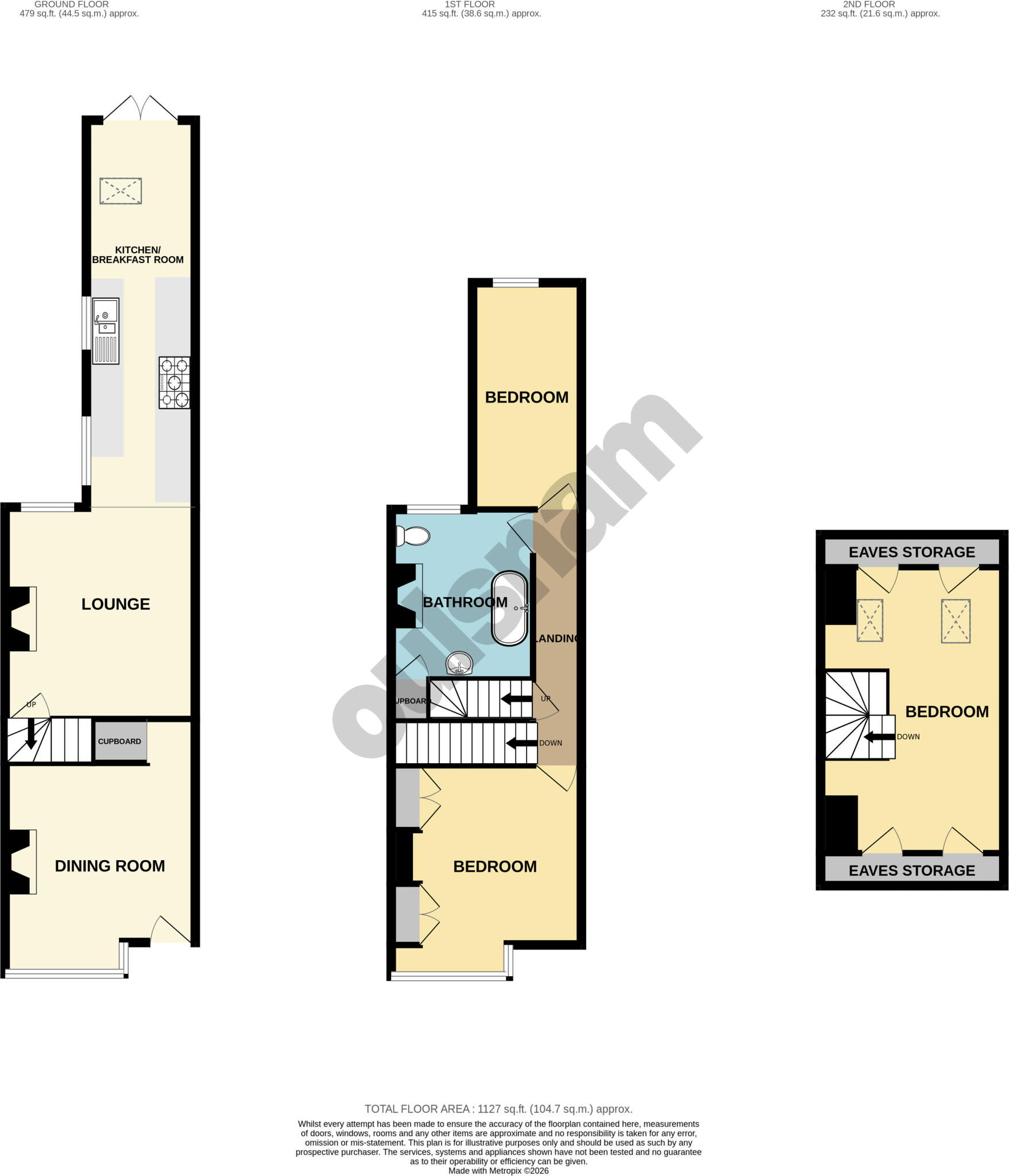 Ashmore Road, Cotteridge, Birmingham, B30 floorplan
