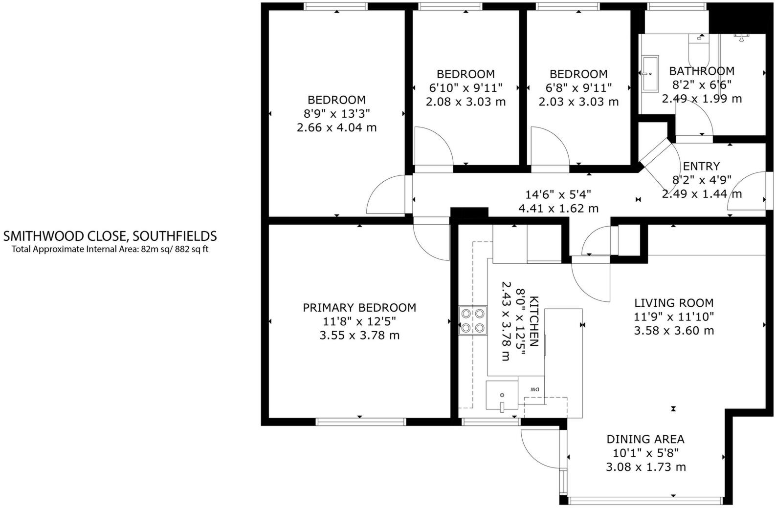 Smithwood Close, Southfields, SW19 floorplan