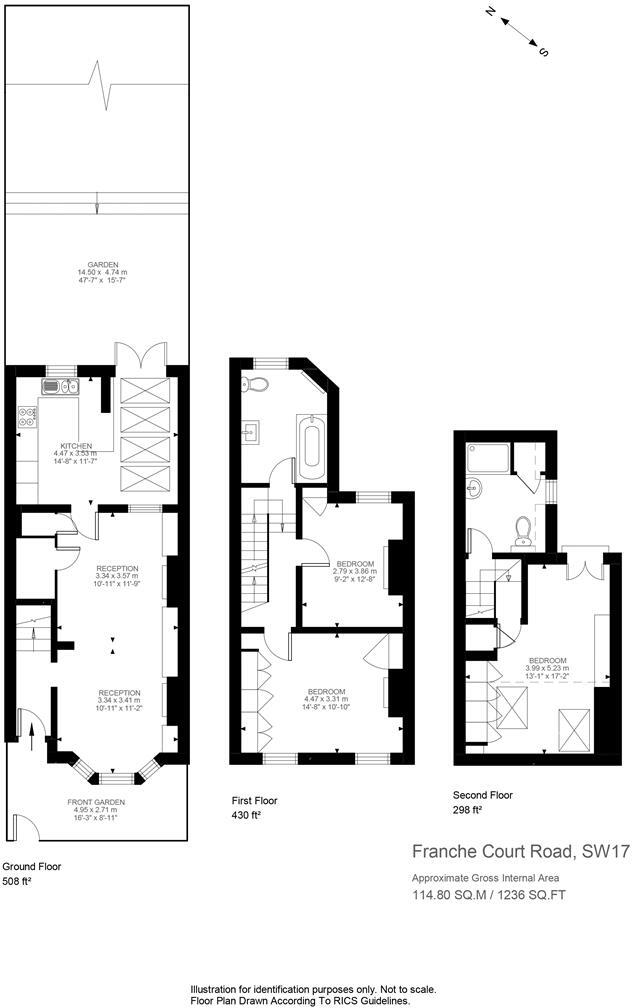 Franche Court Road, London, SW17 floorplan