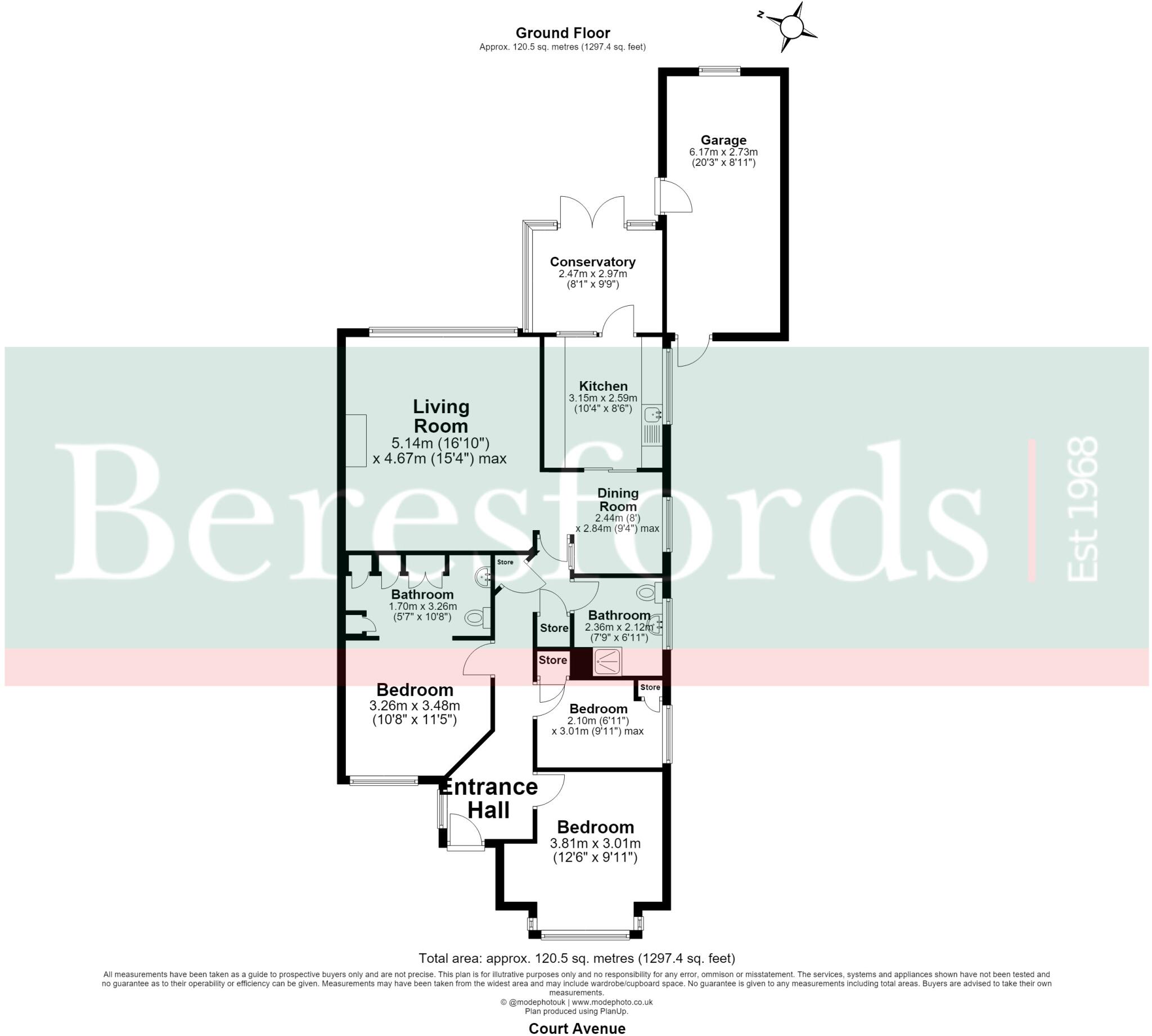 Court Avenue, Harold Park, RM3 floorplan