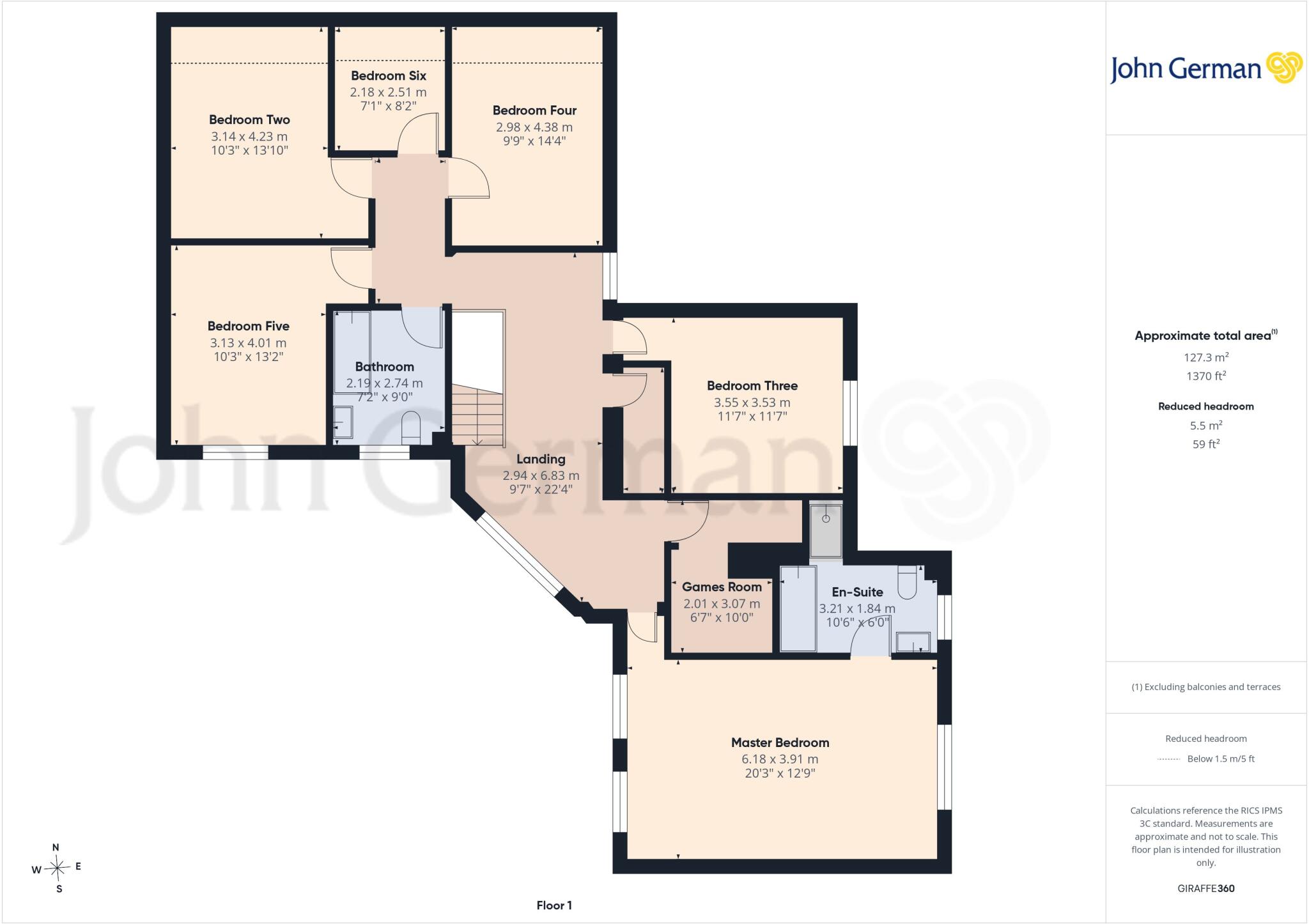 Hayfield Hill, Cannock Wood, Staffordshire floorplan