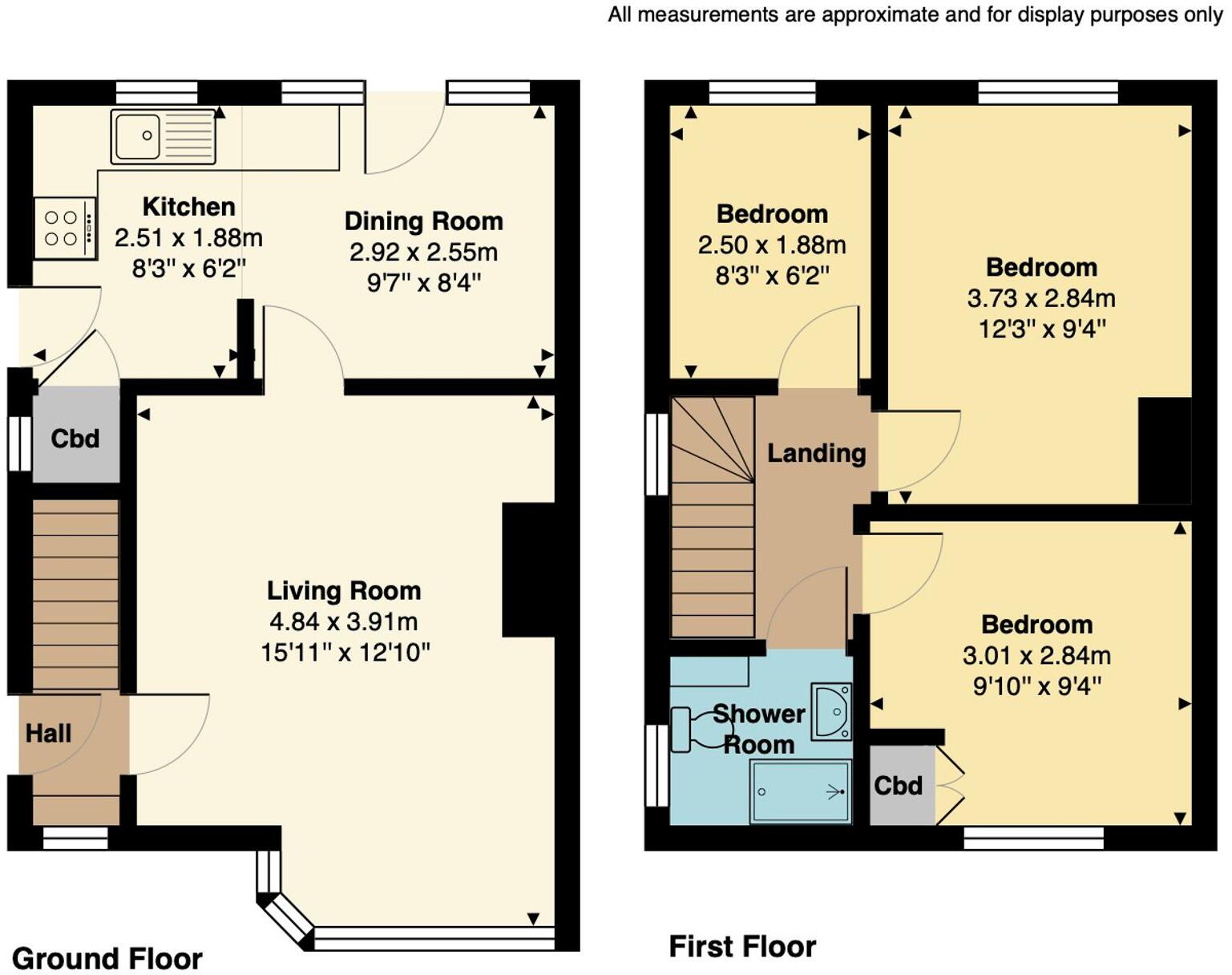 St. Annes Road, Worcester, WR3 floorplan