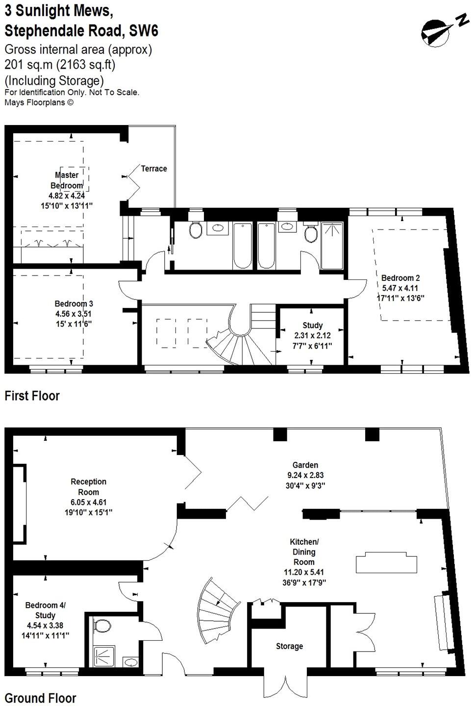 Sunlight Mews, Hammersmith And Fulham SW6 floorplan