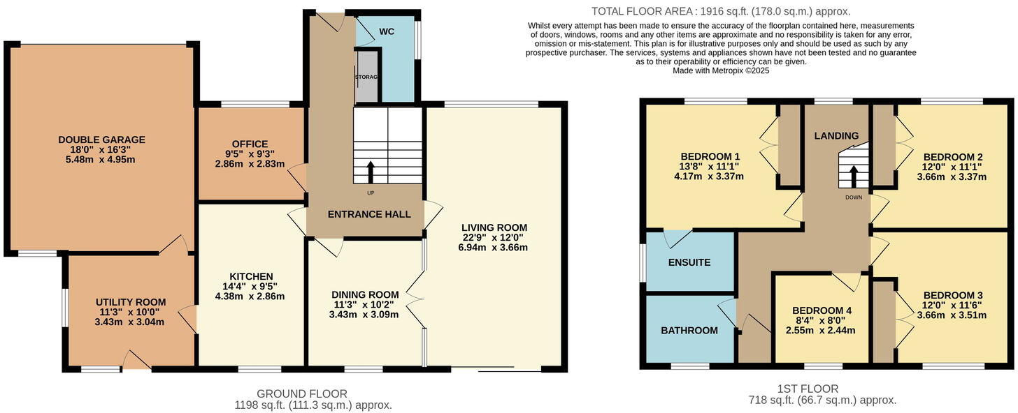Whornes Orchard, Upton St. Leonards, Gloucester, GL4 8EE floorplan