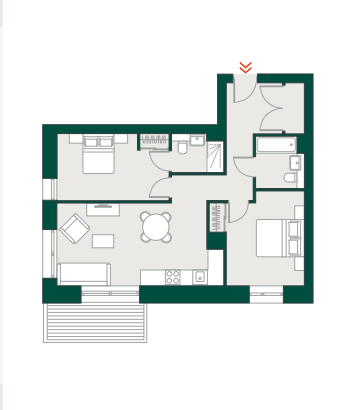 Blackhorse Mills, E17 floorplan