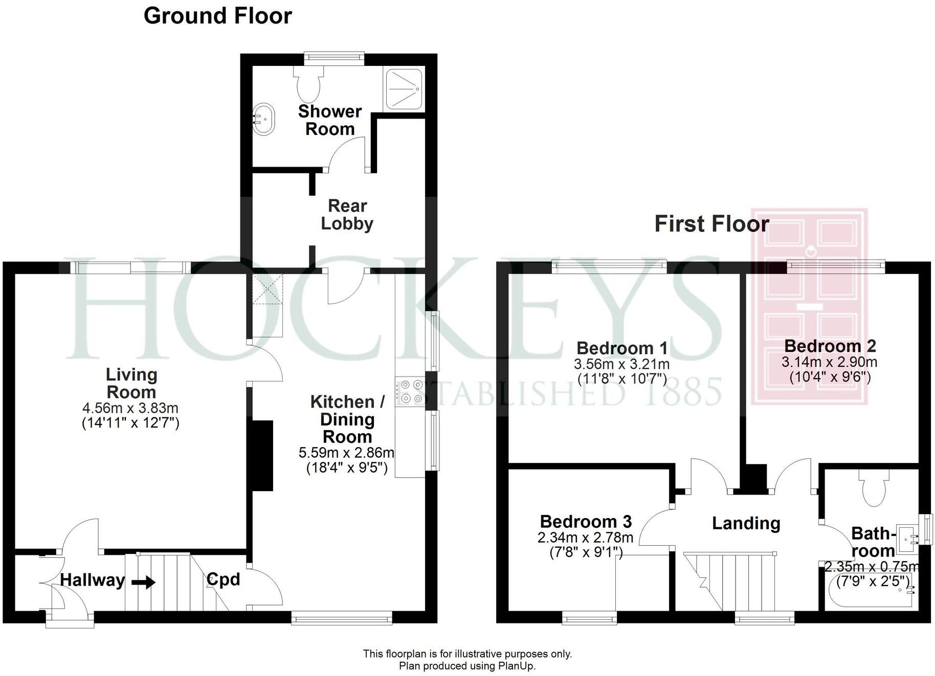Woody Green, Girton, CB3 floorplan