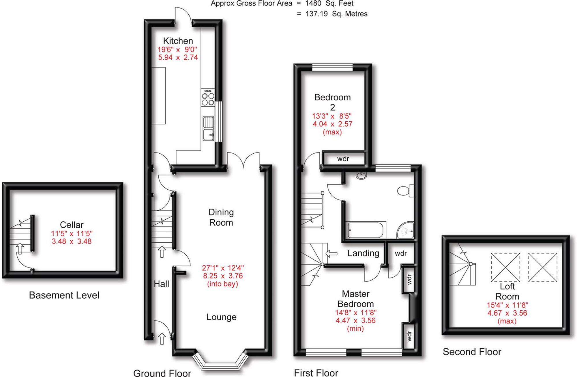 York Road, Bowdon, WA14 floorplan