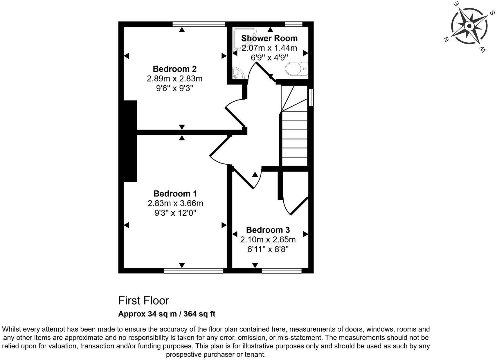 Barringer Road, Mansfield, NG18 floorplan