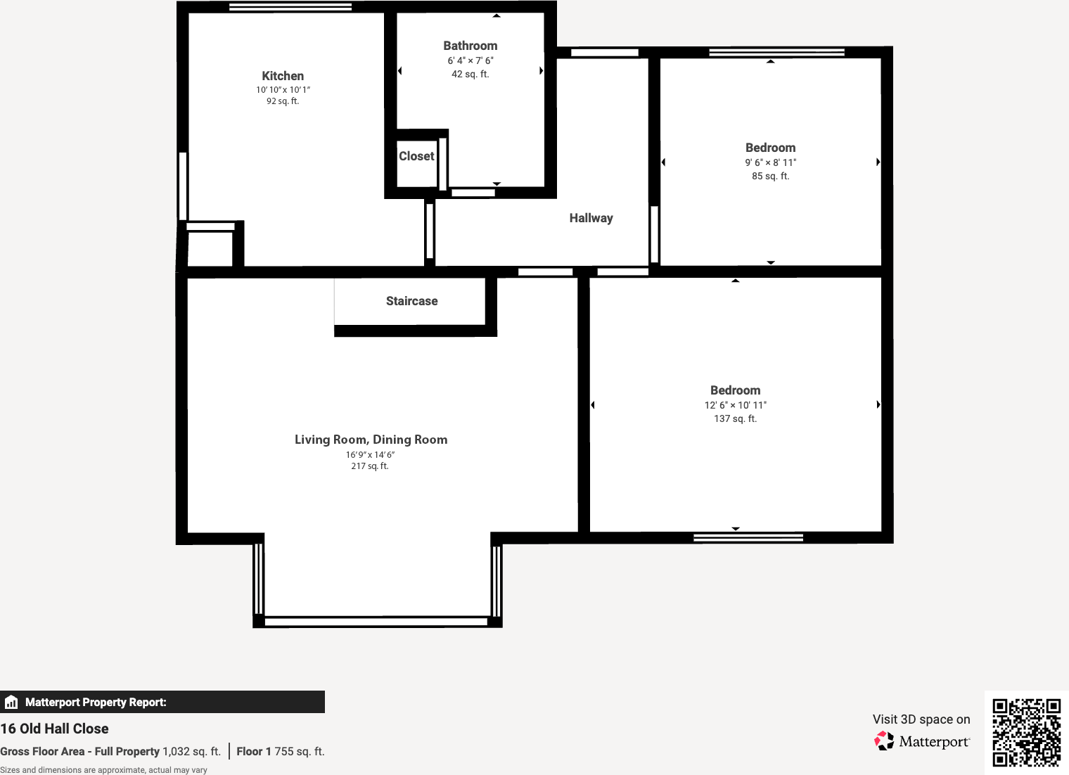 Old Hall Close, Glossop, SK13 7RF floorplan