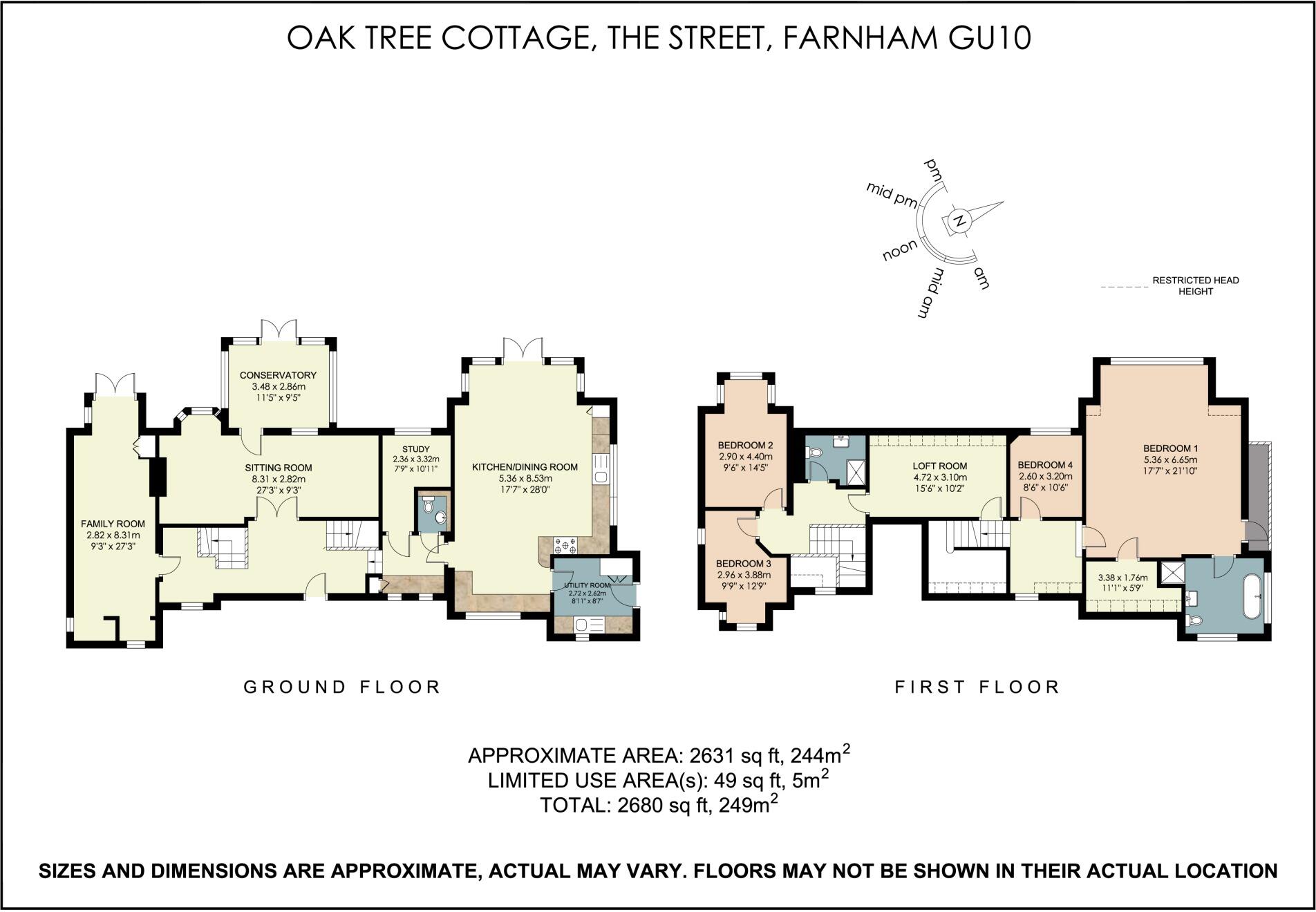 The Street, Dockenfield, Farnham, Surrey, GU10 floorplan