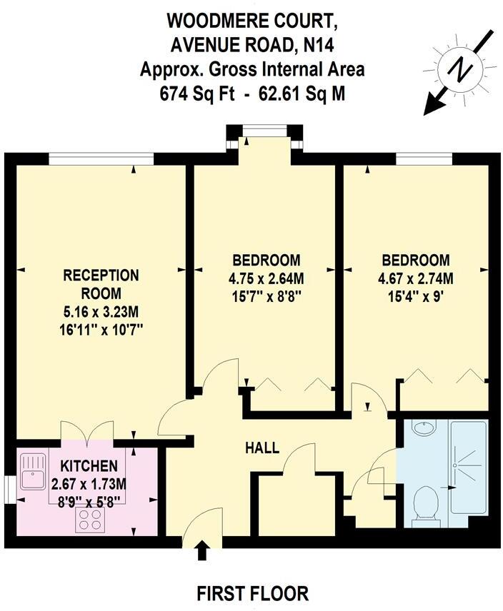 Avenue Road, London floorplan