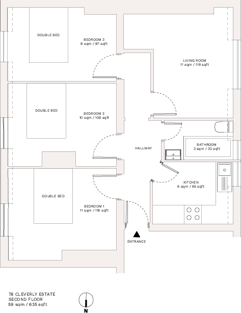 Wormholt Road, London, W12 0LY floorplan
